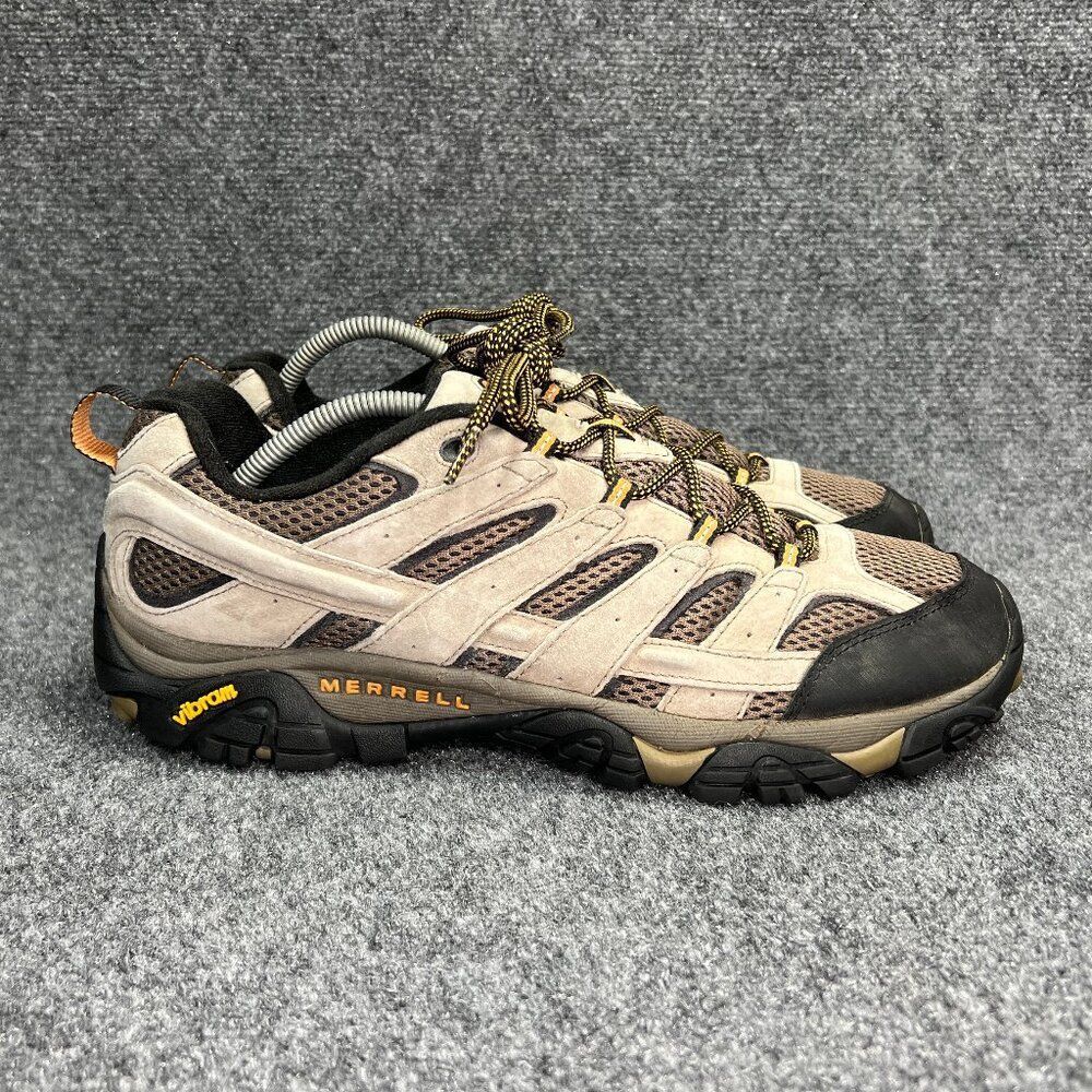 Merrell Moab Ventilator 2 Hiking Shoes Men's Size 12 Tan Suede Outdoor Sneakers